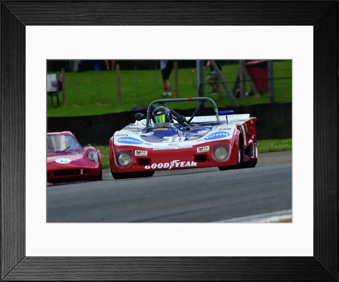 Framed Print : CJ13_9494 Peter Fisk, Lola T290.jpg Framed Print : CJ13_9494 Peter Fisk, Lola T290.jpg