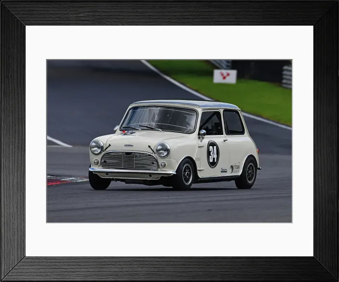Framed Print : CJ13_9539 Joe Furguson, Tom Bell, Austin Mini Cooper S.jpg Framed Print : CJ13_9539 Joe Furguson, Tom Bell, Austin Mini Cooper S.jpg