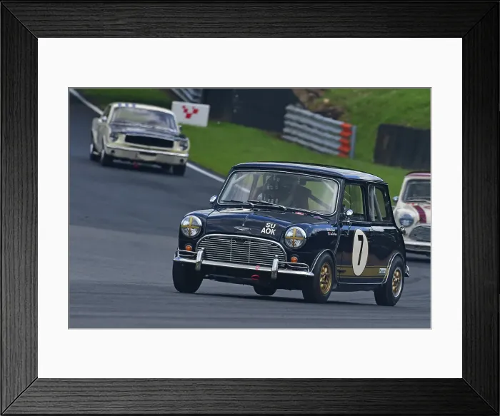 Framed Print : CJ13_9560 Mark Burnett, Austin Mini Cooper S.jpg Framed Print : CJ13_9560 Mark Burnett, Austin Mini Cooper S.jpg