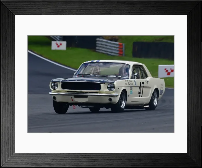 Framed Print : CJ13_9562 Fred Shepherd, Ford Mustang.jpg