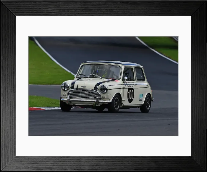 Framed Print : CJ13_9563 Ollie Streek, Austin Mini Cooper S.jpg