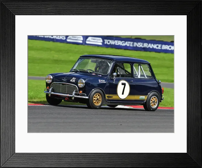 Framed Print : CJ13_9572 Mark Burnett, Austin Mini Cooper S.jpg Framed Print : CJ13_9572 Mark Burnett, Austin Mini Cooper S.jpg