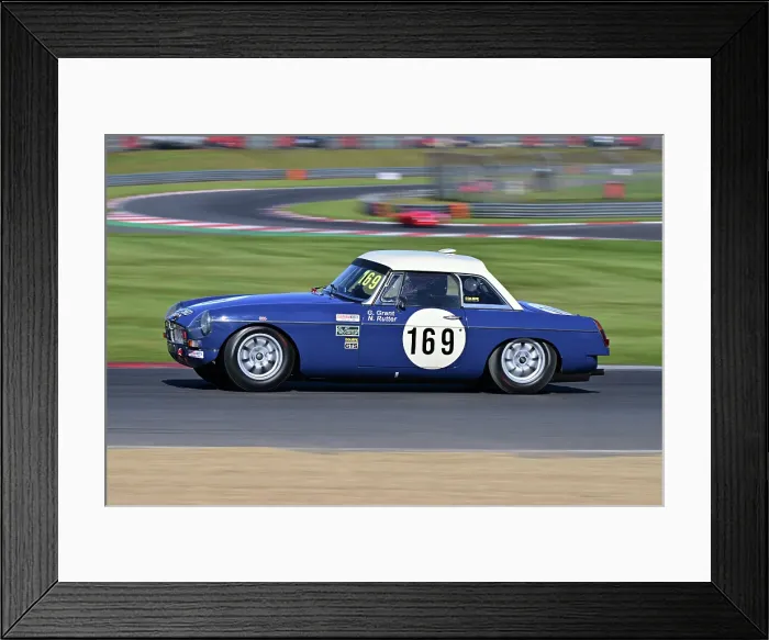 Framed Print : CZ1_3043 George Grant, MG B Roadster.jpg Framed Print : CZ1_3043 George Grant, MG B Roadster.jpg