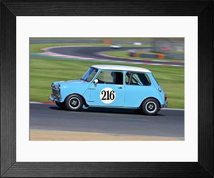 Framed Print : CZ1_3073 Tony Wrighton, Mini Cooper S.jpg Framed Print : CZ1_3073 Tony Wrighton, Mini Cooper S.jpg