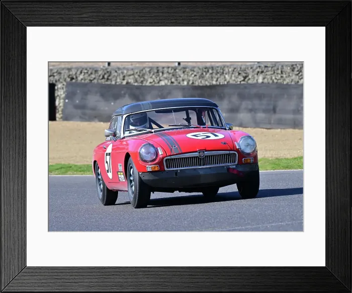 Framed Print : CZ1_2307 Hugh Lafferty, MG B Roadster.jpg Framed Print : CZ1_2307 Hugh Lafferty, MG B Roadster.jpg