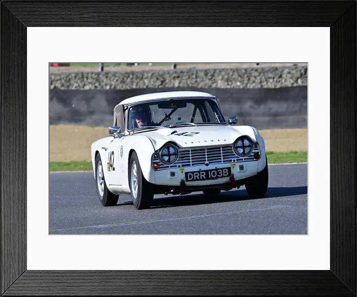 Framed Print : CZ1_2312 David Allen, Triumph TR4.jpg Framed Print : CZ1_2312 David Allen, Triumph TR4.jpg