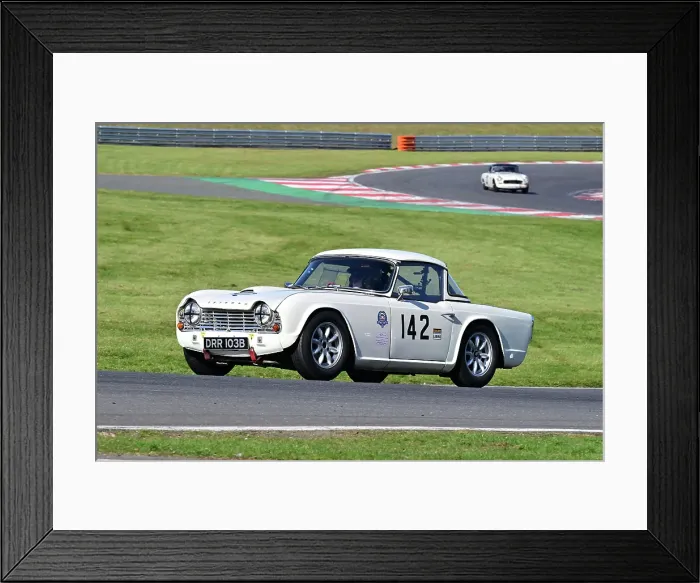 Framed Print : CZ1_3705 David Allen, Triumph TR4.jpg