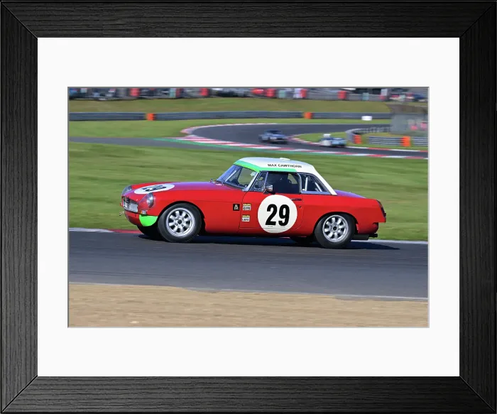 Framed Print : CZ1_3761 Max Cawthorn, MG B Roadster.jpg Framed Print : CZ1_3761 Max Cawthorn, MG B Roadster.jpg