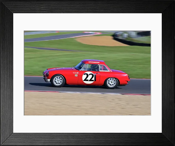 Framed Print : CZ1_3933 Tom Huetson, MG B Roadster.jpg Framed Print : CZ1_3933 Tom Huetson, MG B Roadster.jpg