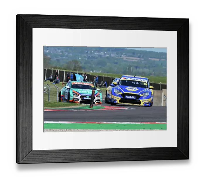 Framed Print : CZ2_1638 Ashley Sutton, Ford Focus ST, NAPA Racing UK.jpg Framed Print : CZ2_1638 Ashley Sutton, Ford Focus ST, NAPA Racing UK.jpg