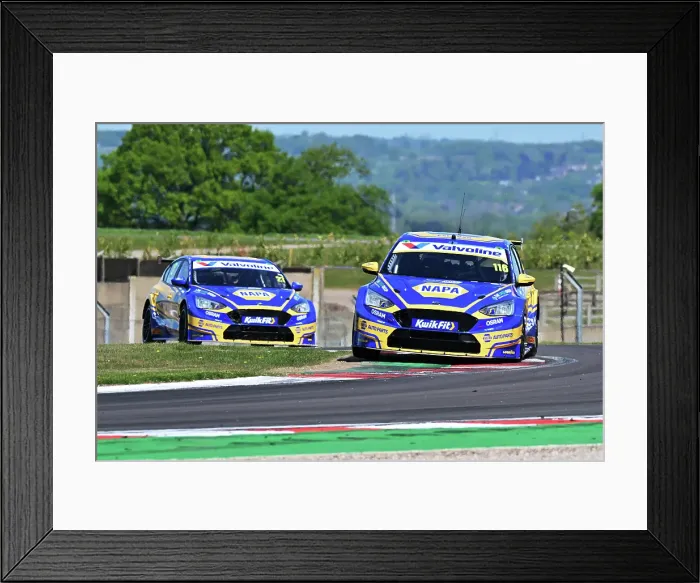 Framed Print : CZ2_1655 Ashley Sutton, Ford Focus ST, NAPA Racing UK.jpg Framed Print : CZ2_1655 Ashley Sutton, Ford Focus ST, NAPA Racing UK.jpg