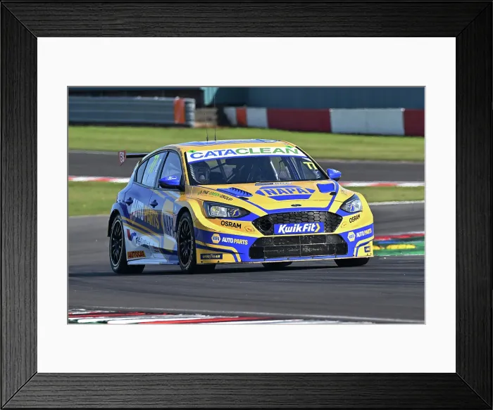 Framed Print : CZ2_2632 Sam Osborne, Ford Focus ST, NAPA Racing UK.jpg Framed Print : CZ2_2632 Sam Osborne, Ford Focus ST, NAPA Racing UK.jpg