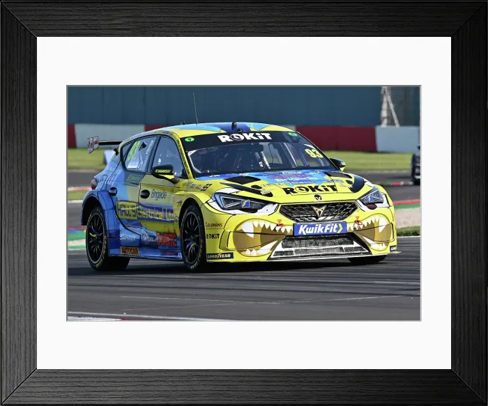 Framed Print : CZ2_2645 Max Hall, Cupra Leon, ROKiT Racing with Un-Limited Motorsport.jpg Framed Print : CZ2_2645 Max Hall, Cupra Leon, ROKiT Racing with Un-Limited Motorsport.jpg