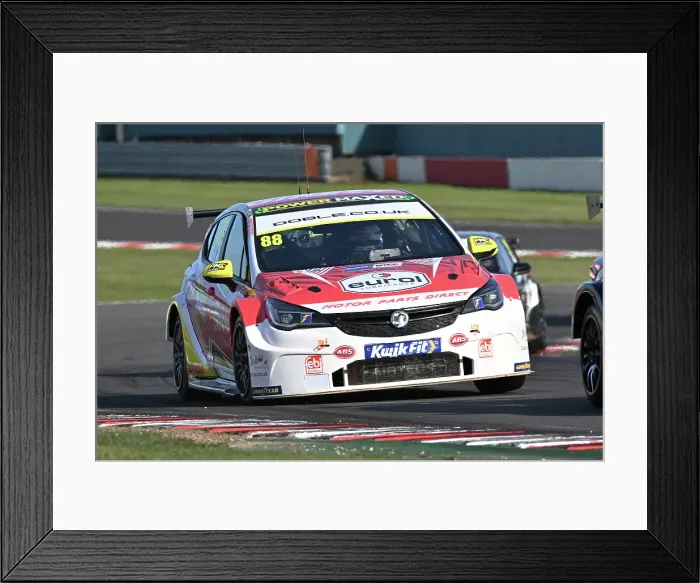 Framed Print : CZ2_2678 Mikey Doble, Vauxhall Astra, Motor Parts Direct with Power Maxed Racing.jpg Framed Print : CZ2_2678 Mikey Doble, Vauxhall Astra, Motor Parts Direct with Power Maxed Racing.jpg