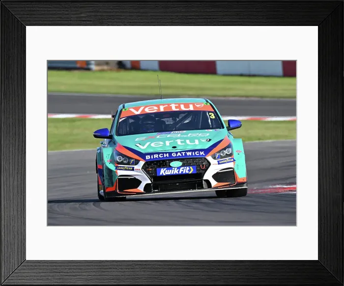 Framed Print : CZ2_2685 Tom Chilton, Hyundai i30N, Team Vertu.jpg Framed Print : CZ2_2685 Tom Chilton, Hyundai i30N, Team Vertu.jpg