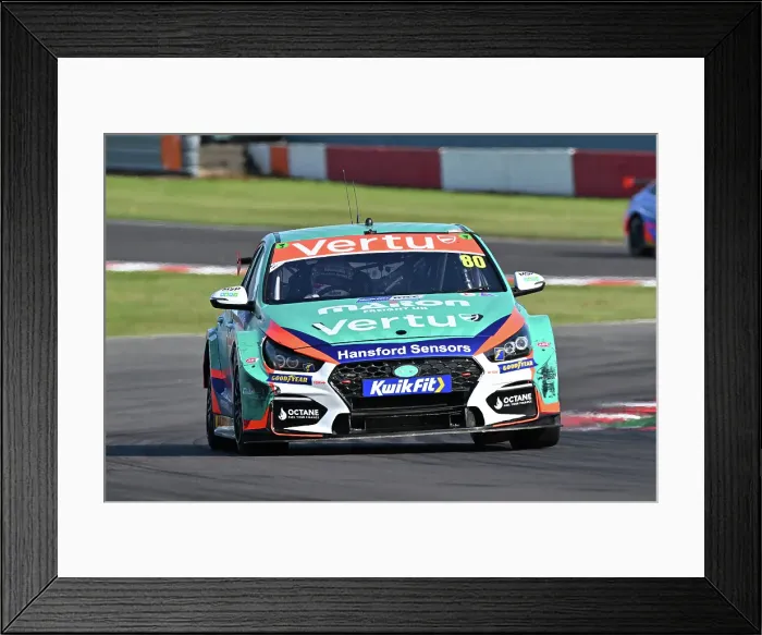 Framed Print : CZ2_2687 Tom Ingram, Hyundai i30N, Team Vertu.jpg Framed Print : CZ2_2687 Tom Ingram, Hyundai i30N, Team Vertu.jpg