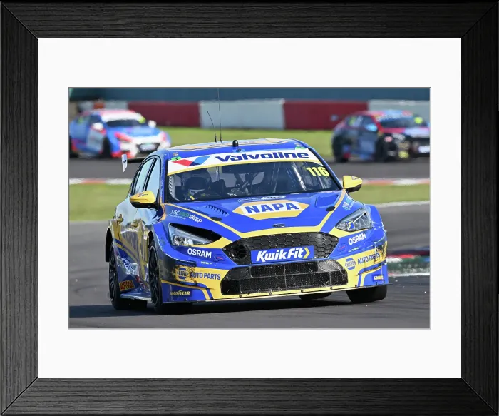 Framed Print : CZ2_2715 Ashley Sutton, Ford Focus ST, NAPA Racing UK.jpg Framed Print : CZ2_2715 Ashley Sutton, Ford Focus ST, NAPA Racing UK.jpg