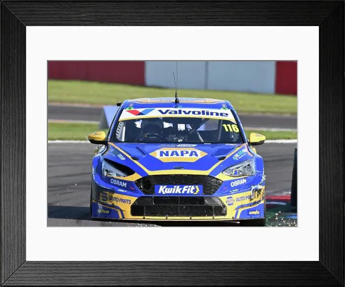 Framed Print : CZ2_2813 Ashley Sutton, Ford Focus ST, NAPA Racing UK.jpg Framed Print : CZ2_2813 Ashley Sutton, Ford Focus ST, NAPA Racing UK.jpg