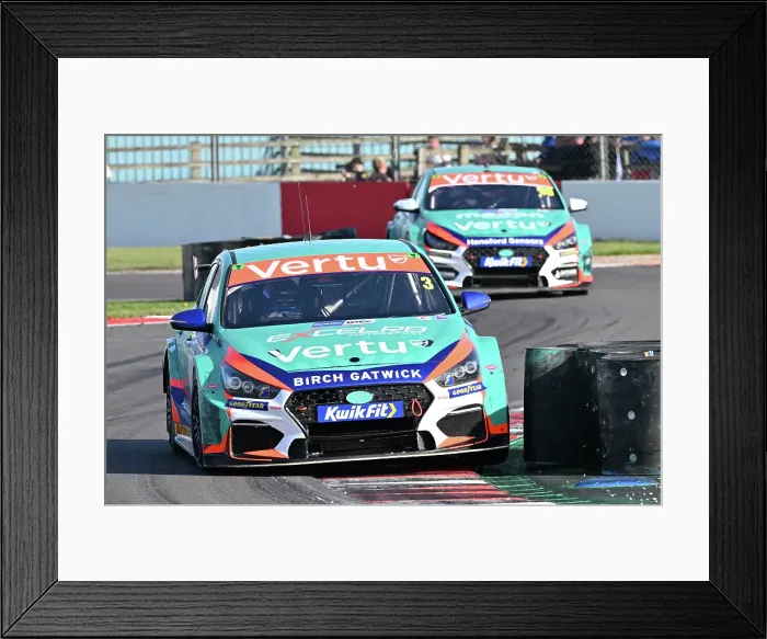 Framed Print : CZ2_2857 Tom Chilton, Hyundai i30N, Team Vertu.jpg Framed Print : CZ2_2857 Tom Chilton, Hyundai i30N, Team Vertu.jpg