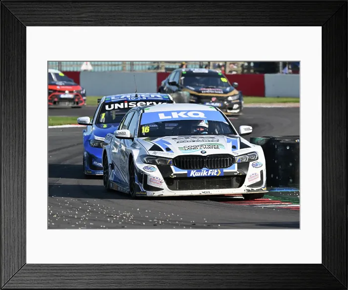 Framed Print : CZ2_2921 Aiden Moffat, BMW 330i M Sport, LKQ Euro Car Parts Racing with WSR.jpg Framed Print : CZ2_2921 Aiden Moffat, BMW 330i M Sport, LKQ Euro Car Parts Racing with WSR.jpg