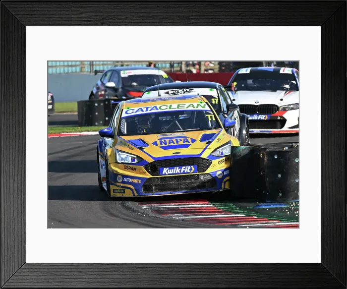 Framed Print : CZ2_2947 Sam Osborne, Ford Focus ST, NAPA Racing UK.jpg Framed Print : CZ2_2947 Sam Osborne, Ford Focus ST, NAPA Racing UK.jpg