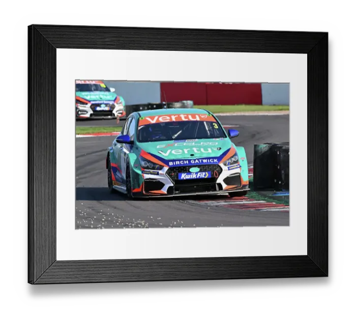 Framed Print : CZ2_2984 Tom Chilton, Hyundai i30N, Team Vertu.jpg Framed Print : CZ2_2984 Tom Chilton, Hyundai i30N, Team Vertu.jpg