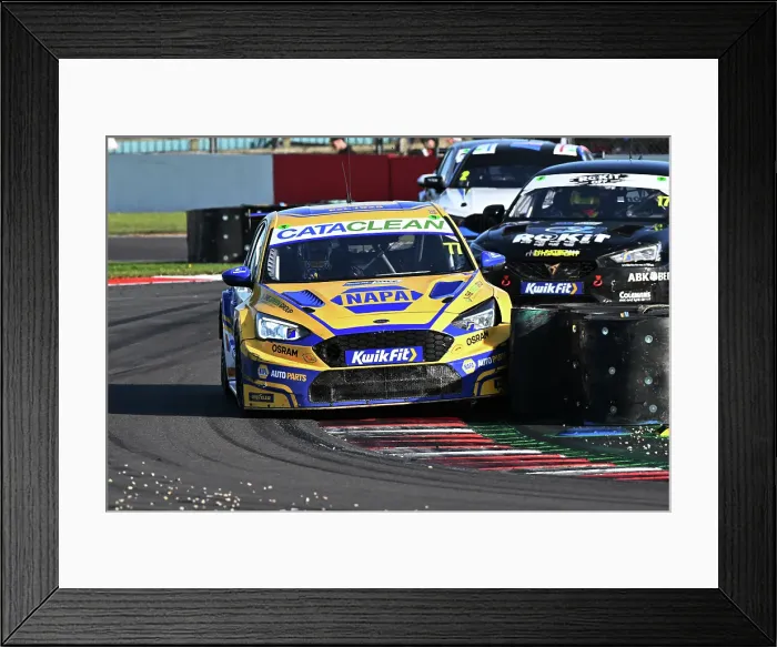 Framed Print : CZ2_3019 Sam Osborne, Ford Focus ST, NAPA Racing UK.jpg Framed Print : CZ2_3019 Sam Osborne, Ford Focus ST, NAPA Racing UK.jpg
