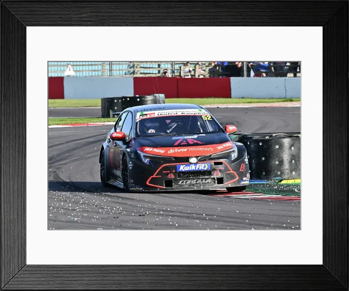 Framed Print : CZ2_3096 Gordon Shedden, Toyota Corolla GR Sport, Toyota Gazoo Racing with IAA.jpg Framed Print : CZ2_3096 Gordon Shedden, Toyota Corolla GR Sport, Toyota Gazoo Racing with IAA.jpg