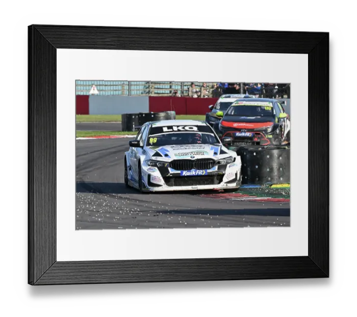 Framed Print : CZ2_3116 Charles Rainford, BMW 330i M Sport, LKQ Euro Car Parts Racing with WSR.jpg Framed Print : CZ2_3116 Charles Rainford, BMW 330i M Sport, LKQ Euro Car Parts Racing with WSR.jpg