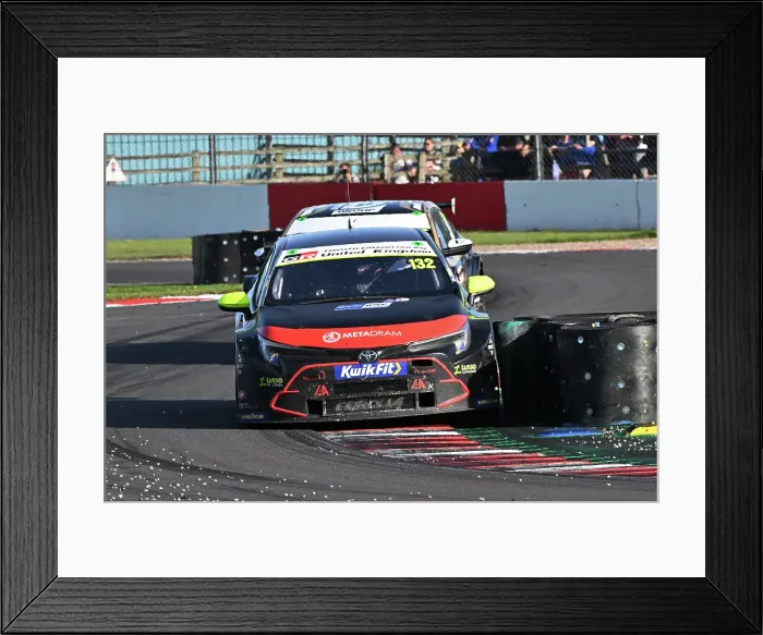 Framed Print : CZ2_3119 James Dorlin, Toyota Corolla GR Sport, Toyota Gazoo Racing with IAA.jpg