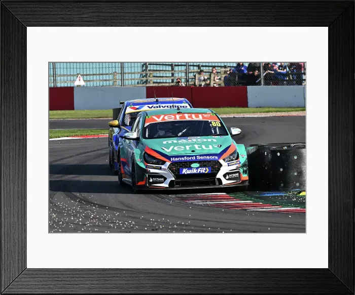 Framed Print : CZ2_3138 Tom Ingram, Hyundai i30N, Team Vertu.jpg Framed Print : CZ2_3138 Tom Ingram, Hyundai i30N, Team Vertu.jpg