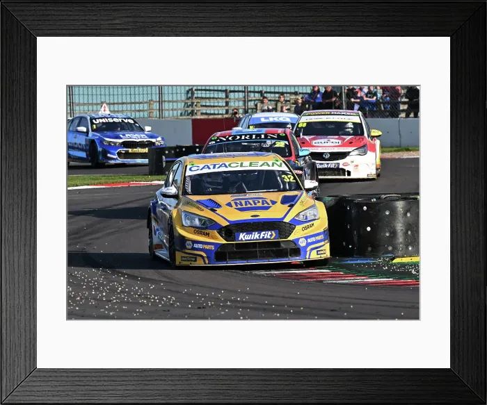 Framed Print : CZ2_3155 Daniel Rowbottom, Ford Focus ST, NAPA Racing UK.jpg Framed Print : CZ2_3155 Daniel Rowbottom, Ford Focus ST, NAPA Racing UK.jpg