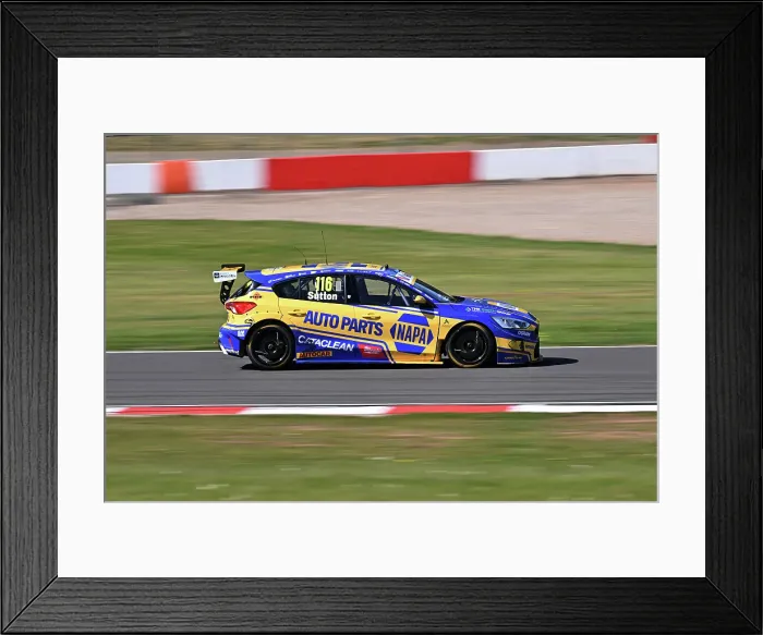 Framed Print : CZ2_2077 Ashley Sutton, Ford Focus ST, NAPA Racing UK.jpg Framed Print : CZ2_2077 Ashley Sutton, Ford Focus ST, NAPA Racing UK.jpg