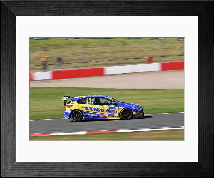Framed Print : CZ2_2131 Ashley Sutton, Ford Focus ST, NAPA Racing UK.jpg Framed Print : CZ2_2131 Ashley Sutton, Ford Focus ST, NAPA Racing UK.jpg