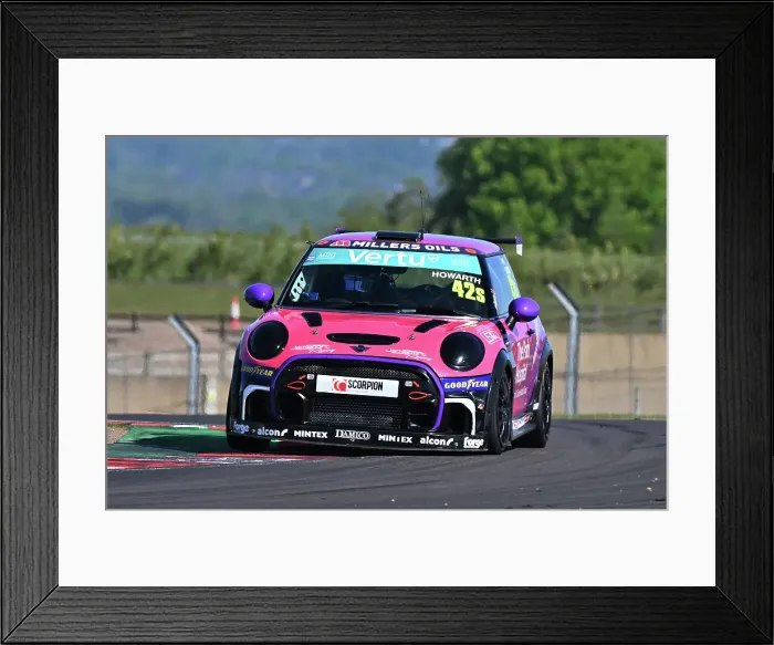 Framed Print : CZ2_1223 Henry Howarth, MINI JCW Sport, Jamsport Racing UK.jpg Framed Print : CZ2_1223 Henry Howarth, MINI JCW Sport, Jamsport Racing UK.jpg