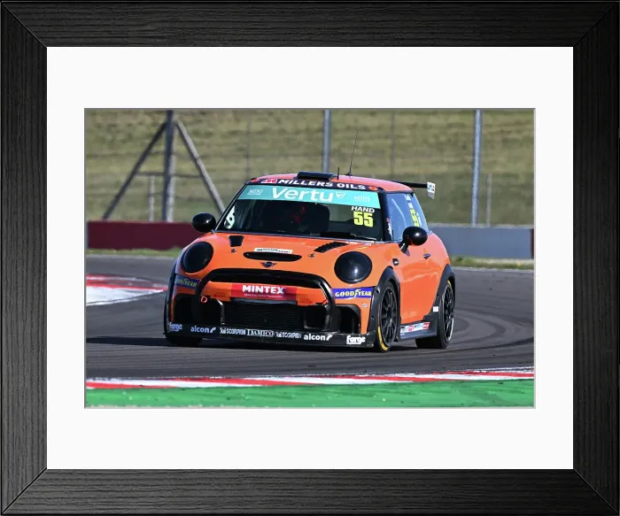 Framed Print : CZ2_1262 Charlie Hand, Mini JCW, Mannpower Motorsport.jpg Framed Print : CZ2_1262 Charlie Hand, Mini JCW, Mannpower Motorsport.jpg