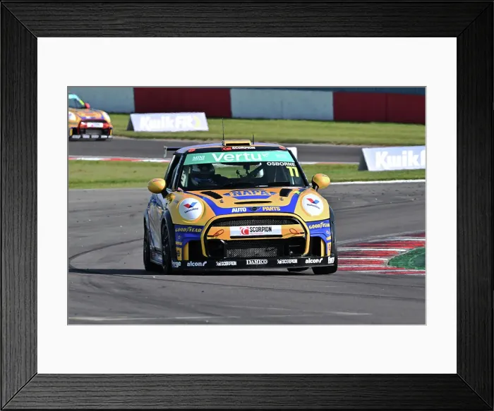 Framed Print : CZ2_2344 Jamie Osborne, Mini JCW, NAPA Racing UK.jpg Framed Print : CZ2_2344 Jamie Osborne, Mini JCW, NAPA Racing UK.jpg
