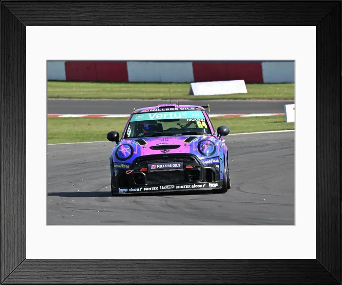 Framed Print : CZ2_2350 Harry Hickton, MINI JCW, Mannpower Motorsport.jpg Framed Print : CZ2_2350 Harry Hickton, MINI JCW, Mannpower Motorsport.jpg