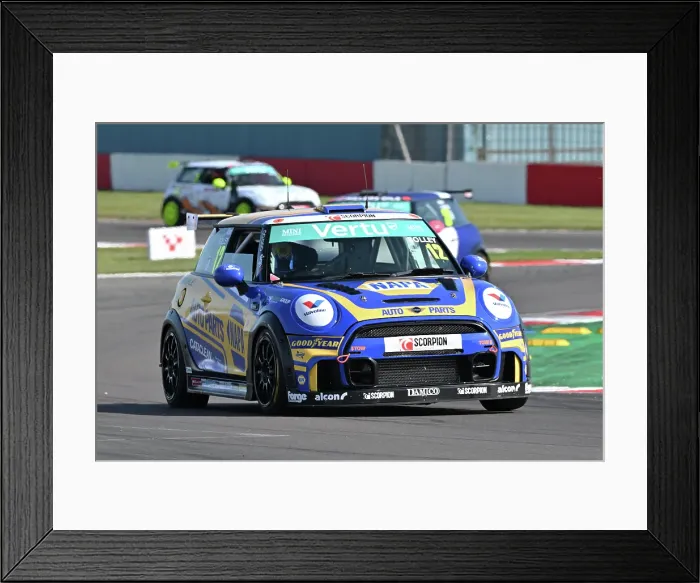 Framed Print : CZ2_2351 Alex Solley, MINI JCW, NAPA Racing UK.jpg Framed Print : CZ2_2351 Alex Solley, MINI JCW, NAPA Racing UK.jpg