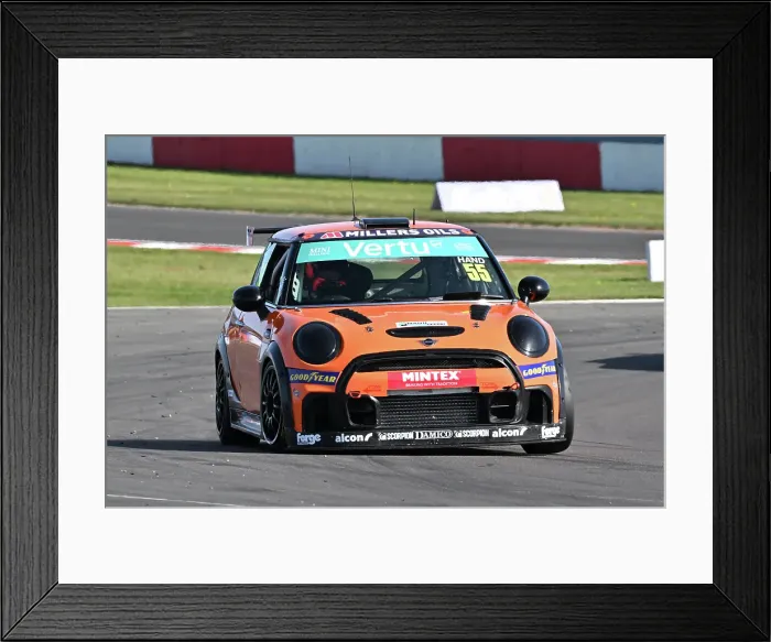 Framed Print : CZ2_2356 Charlie Hand, Mini JCW, Mannpower Motorsport.jpg Framed Print : CZ2_2356 Charlie Hand, Mini JCW, Mannpower Motorsport.jpg
