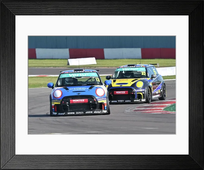 Framed Print : CZ2_2357 Harry Campey, MINI JCW, EXCELR8 Motorsport.jpg Framed Print : CZ2_2357 Harry Campey, MINI JCW, EXCELR8 Motorsport.jpg