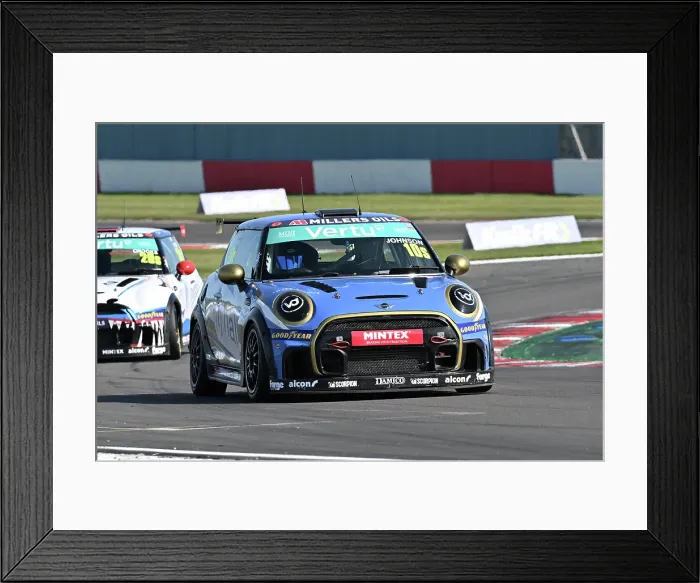 Framed Print : CZ2_2363 Archie Johnson, MINI JCW Sport, Jamsport Racing UK.jpg Framed Print : CZ2_2363 Archie Johnson, MINI JCW Sport, Jamsport Racing UK.jpg