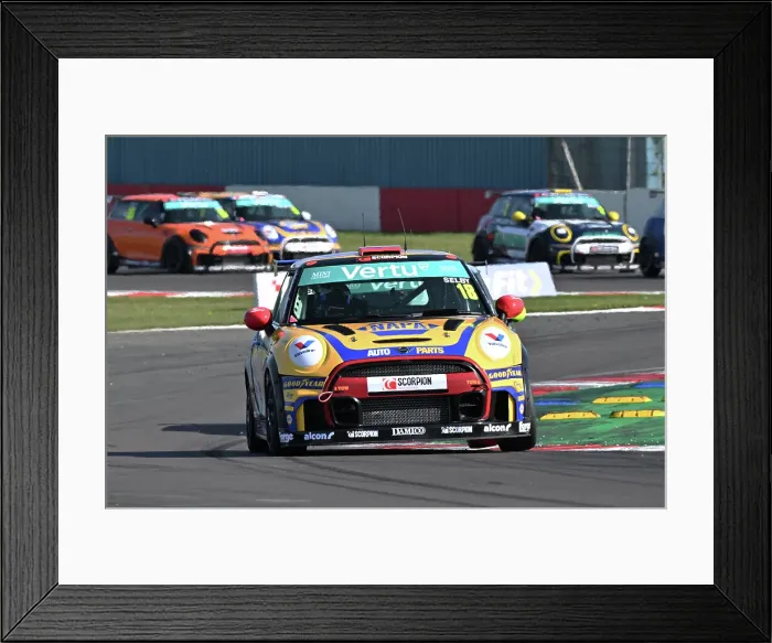 Framed Print : CZ2_2368 Lewis Selby, MINI JCW, NAPA Racing UK.jpg Framed Print : CZ2_2368 Lewis Selby, MINI JCW, NAPA Racing UK.jpg