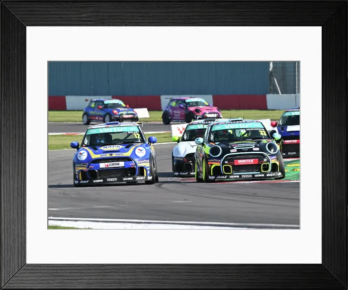 Framed Print : CZ2_2371 Alex Solley, MINI JCW, NAPA Racing UK.jpg Framed Print : CZ2_2371 Alex Solley, MINI JCW, NAPA Racing UK.jpg