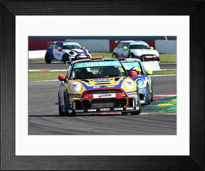 Framed Print : CZ2_2384 Lewis Selby, MINI JCW, NAPA Racing UK.jpg Framed Print : CZ2_2384 Lewis Selby, MINI JCW, NAPA Racing UK.jpg