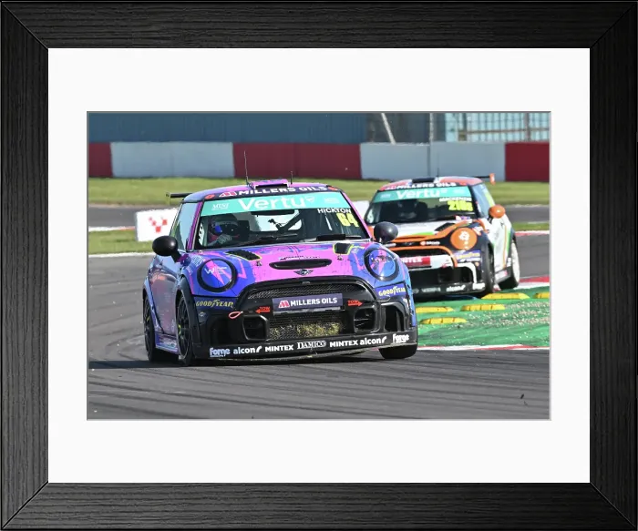 Framed Print : CZ2_2393 Harry Hickton, MINI JCW, Mannpower Motorsport.jpg Framed Print : CZ2_2393 Harry Hickton, MINI JCW, Mannpower Motorsport.jpg