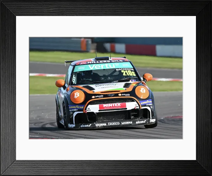 Framed Print : CZ2_2411 Chris MacKenzie, MINI JCW Sport, Bitcoin Racing.jpg Framed Print : CZ2_2411 Chris MacKenzie, MINI JCW Sport, Bitcoin Racing.jpg