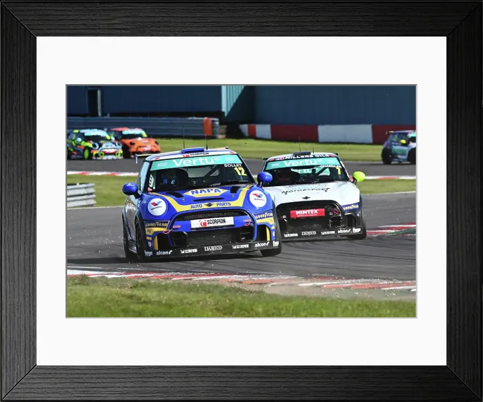 Framed Print : CZ2_2430 Alex Solley, MINI JCW, NAPA Racing UK.jpg Framed Print : CZ2_2430 Alex Solley, MINI JCW, NAPA Racing UK.jpg