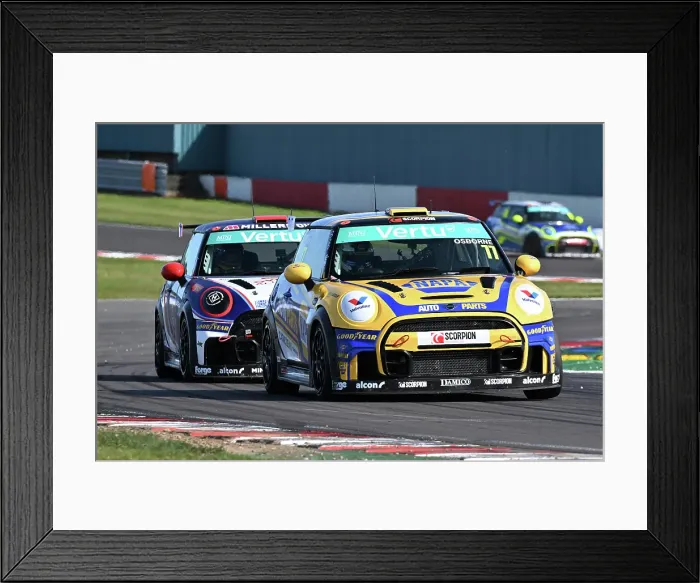 Framed Print : CZ2_2444 Jamie Osborne, Mini JCW, NAPA Racing UK.jpg Framed Print : CZ2_2444 Jamie Osborne, Mini JCW, NAPA Racing UK.jpg