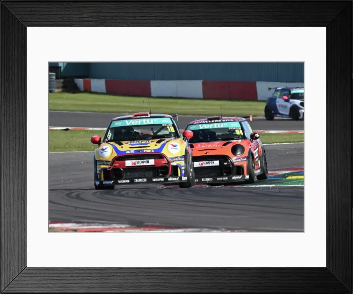 Framed Print : CZ2_2445 Lewis Selby, MINI JCW, NAPA Racing UK.jpg Framed Print : CZ2_2445 Lewis Selby, MINI JCW, NAPA Racing UK.jpg